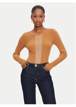 Gaudi Sweter 421BD53052 Beżowy Regular Fit ze sklepu MODIVO w kategorii Swetry damskie - zdjęcie 177346974