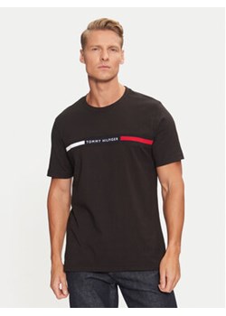 Tommy Hilfiger T-Shirt MW0MW36498 Czarny Regular Fit ze sklepu MODIVO w kategorii T-shirty męskie - zdjęcie 177347283