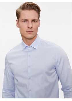 Calvin Klein Koszula K10K108426 Niebieski Slim Fit ze sklepu MODIVO w kategorii Koszule męskie - zdjęcie 177348273