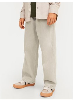 Jack&Jones Junior Jeansy Alex 12262221 Beżowy Baggy Fit ze sklepu MODIVO w kategorii Spodnie chłopięce - zdjęcie 177355640