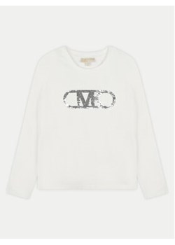 MICHAEL KORS KIDS Bluzka R30145 D Biały Regular Fit ze sklepu MODIVO w kategorii Bluzki dziewczęce - zdjęcie 177358581