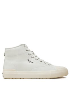 Pepe Jeans Sneakersy Ben Moon M PMS31064 Biały ze sklepu MODIVO w kategorii Buty sportowe męskie - zdjęcie 177370312