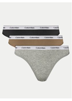 Calvin Klein Underwear Komplet 3 par fig klasycznych 000QD5207E Kolorowy ze sklepu MODIVO w kategorii Majtki damskie - zdjęcie 177375062