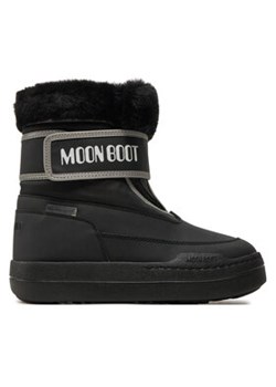 Moon Boot Śniegowce Junior Park Strap 80D3440030 Czarny ze sklepu MODIVO w kategorii Buty zimowe dziecięce - zdjęcie 177376401