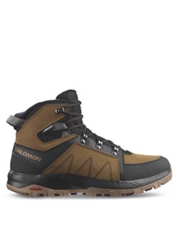 Salomon Trekkingi Outchill Thinsulate™ Waterproof L47381900 Brązowy ze sklepu MODIVO w kategorii Buty trekkingowe męskie - zdjęcie 177379570