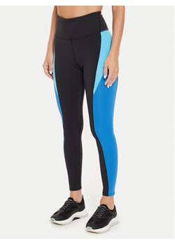 Reebok Legginsy Lux HR Tight 100075365 Czarny Slim Fit ze sklepu MODIVO w kategorii Spodnie damskie - zdjęcie 177379572