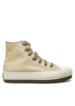 Trampki Converse Chuck Taylor All Star City Trek A08532C Beżowy ze sklepu eobuwie.pl w kategorii Trampki damskie - zdjęcie 177382623
