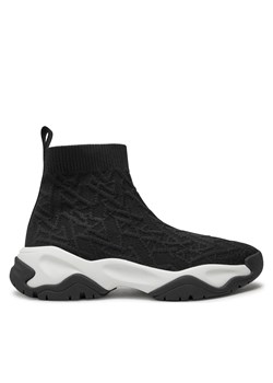 Sneakersy Armani Exchange XDZ040 XV900 00002 Czarny ze sklepu eobuwie.pl w kategorii Buty sportowe damskie - zdjęcie 177382970