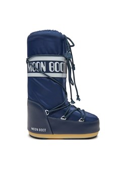 Śniegowce Moon Boot 80D1400440 D Niebieski ze sklepu eobuwie.pl w kategorii Buty zimowe dziecięce - zdjęcie 177383754