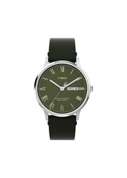 Zegarek Timex Waterbury Classic TW2W50500 Zielony ze sklepu eobuwie.pl w kategorii Zegarki - zdjęcie 177384190