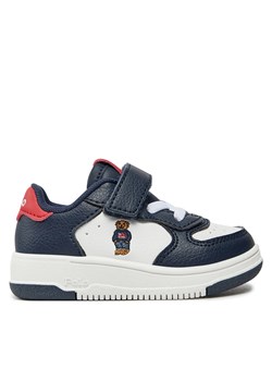 Sneakersy Polo Ralph Lauren Masters Court Bear Ps RL01166100 Granatowy ze sklepu eobuwie.pl w kategorii Buty sportowe dziecięce - zdjęcie 177384873