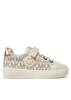 Sneakersy MICHAEL KORS KIDS MK101064 Beżowy ze sklepu eobuwie.pl w kategorii Buty sportowe dziecięce - zdjęcie 177385000