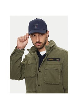 Czapka z daszkiem Aeronautica Militare Cappellino 242HA1179CT2848 Granatowy ze sklepu eobuwie.pl w kategorii Czapki z daszkiem męskie - zdjęcie 177385541