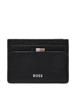 Etui na karty kredytowe Boss Zair M Card Holder 50517065 Czarny ze sklepu eobuwie.pl w kategorii Etui - zdjęcie 177385614