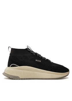 Sneakersy Boss Ttnm Evo 50523933 Czarny ze sklepu eobuwie.pl w kategorii Buty sportowe damskie - zdjęcie 177385742