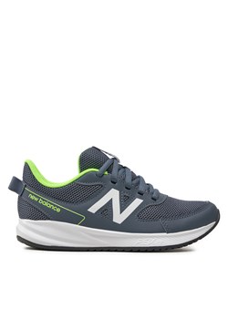 Sneakersy New Balance YK570GG3 Szary ze sklepu eobuwie.pl w kategorii Buty sportowe dziecięce - zdjęcie 177386141