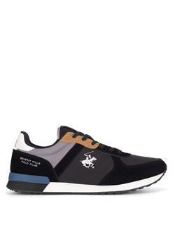 Sneakersy Beverly Hills Polo Club M-VS01477-19 Czarny ze sklepu eobuwie.pl w kategorii Buty sportowe męskie - zdjęcie 177386144