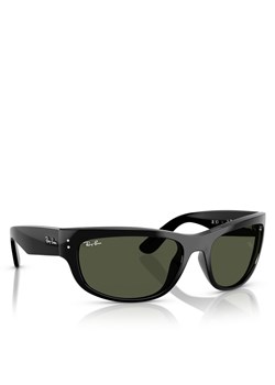 Okulary przeciwsłoneczne Ray-Ban Mega Balorama 0RB2289 901/3163 Czarny ze sklepu eobuwie.pl w kategorii Okulary przeciwsłoneczne damskie - zdjęcie 177386250