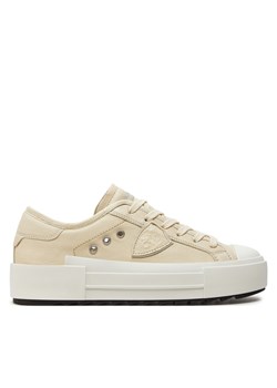 Sneakersy Philippe Model West PDLD W002 Écru ze sklepu eobuwie.pl w kategorii Buty sportowe damskie - zdjęcie 177386451