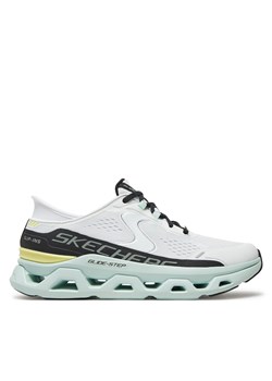 Sneakersy Skechers Glide-Step Altus 150510/WMLT Biały ze sklepu eobuwie.pl w kategorii Buty sportowe damskie - zdjęcie 177386642