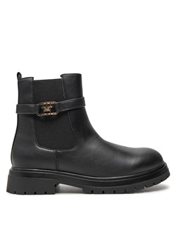 Botki Tommy Hilfiger Chelsea Boot T3A5-33572-1351 S Czarny ze sklepu eobuwie.pl w kategorii Buty zimowe dziecięce - zdjęcie 177386770