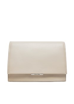 Torebka Calvin Klein Ck Linear Shoulder Bag K60K612158 Écru ze sklepu eobuwie.pl w kategorii Listonoszki - zdjęcie 177386903