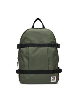 Plecak Tommy Jeans Tjm Daily + Dome Backpack AM0AM12406 Khaki ze sklepu eobuwie.pl w kategorii Plecaki - zdjęcie 177387192