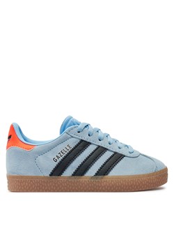 Sneakersy adidas Gazelle ID6554 Niebieski ze sklepu eobuwie.pl w kategorii Buty sportowe dziecięce - zdjęcie 177387443