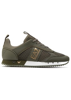 Sneakersy EA7 Emporio Armani X8X027 XK050 N247 Zielony ze sklepu eobuwie.pl w kategorii Buty sportowe męskie - zdjęcie 177387624