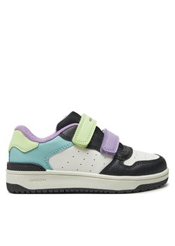 Sneakersy Geox J Washiba Girl J45HXB 000BC C9240 S Czarny ze sklepu eobuwie.pl w kategorii Buty sportowe dziecięce - zdjęcie 177387791