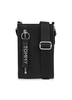 Torebka na telefon Tommy Jeans Tjw Bold Phone Pouch AW0AW15456 Czarny ze sklepu eobuwie.pl w kategorii Etui - zdjęcie 177387974