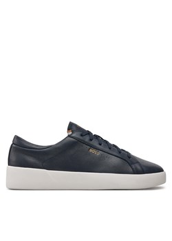 Sneakersy Boss Belwar Tenn lt 50522865 Granatowy ze sklepu eobuwie.pl w kategorii Buty sportowe męskie - zdjęcie 177388933