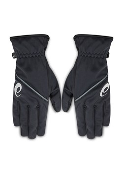 Rękawiczki Asics Thermal Gloves 3013A424 Czarny ze sklepu eobuwie.pl w kategorii Rękawiczki damskie - zdjęcie 177389320