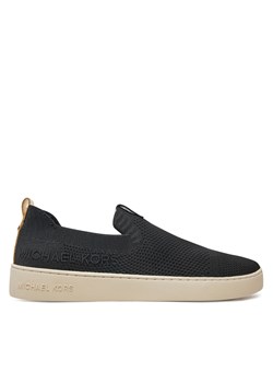 Tenisówki MICHAEL Michael Kors Juno Knit Slip On 43R5JUFPAD Czarny ze sklepu eobuwie.pl w kategorii Trampki damskie - zdjęcie 177389763