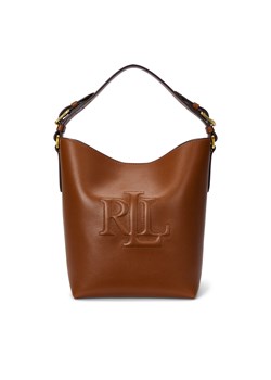 Torebka LAUREN RALPH LAUREN 431950855007 Brązowy ze sklepu eobuwie.pl w kategorii Torebki damskie - zdjęcie 177391513