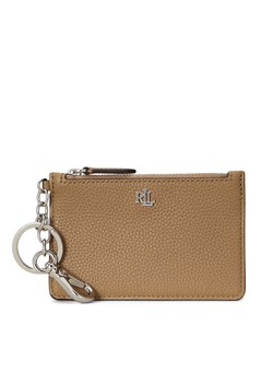 Etui na karty kredytowe Lauren Ralph Lauren 432947628009 Brązowy ze sklepu eobuwie.pl w kategorii Etui - zdjęcie 177391551