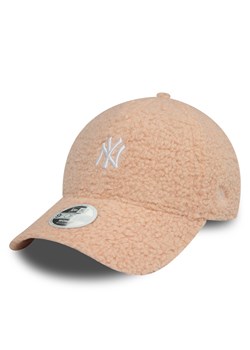 Czapka z daszkiem New Era Borg New York Yankees 9FORTY 60580740 Różowy ze sklepu eobuwie.pl w kategorii Czapki z daszkiem damskie - zdjęcie 177391792