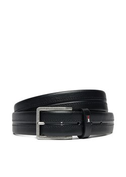 Pasek Męski Tommy Hilfiger Oliver 3.5 Seasonal AM0AM13304 Czarny ze sklepu eobuwie.pl w kategorii Paski męskie - zdjęcie 177391912