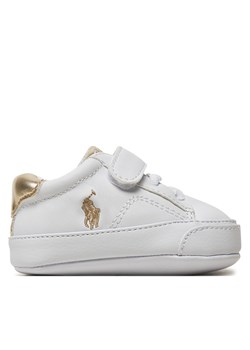 Sneakersy Polo Ralph Lauren Theron V Ps Layette RL01200100 Biały ze sklepu eobuwie.pl w kategorii Buty sportowe dziecięce - zdjęcie 177392741