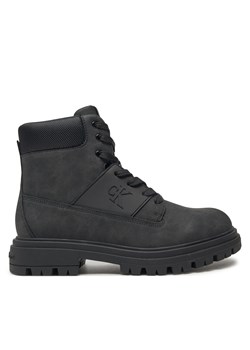 Trapery Calvin Klein Jeans V3X5-81095-1492 S Czarny ze sklepu eobuwie.pl w kategorii Buty zimowe dziecięce - zdjęcie 177392774