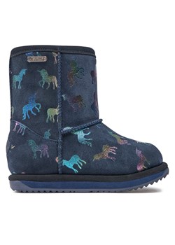 Śniegowce EMU Australia Rainbow Unicorn Brumby K12373 Granatowy ze sklepu eobuwie.pl w kategorii Buty zimowe dziecięce - zdjęcie 177392782
