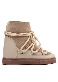 Śniegowce Inuikii Classic Wedge 75203-005 Beżowy ze sklepu eobuwie.pl w kategorii Śniegowce damskie - zdjęcie 177393080