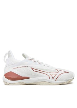 Buty halowe Mizuno Wave Mirage 4 X1GB215036 Biały ze sklepu eobuwie.pl w kategorii Buty sportowe męskie - zdjęcie 177393142