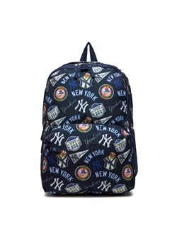 Plecak New Era Mlb Aop Ws Multi Stadium Nyy 60503803 Granatowy ze sklepu eobuwie.pl w kategorii Plecaki - zdjęcie 177393252