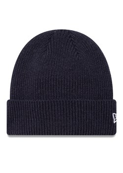 Czapka New Era Wool Cuff Knit Beanie 60424813 Granatowy ze sklepu eobuwie.pl w kategorii Czapki zimowe męskie - zdjęcie 177393613