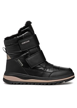 Kozaki Geox J Adelhide Girl B Ab J46EWC 0LVBC C9999 M Czarny ze sklepu eobuwie.pl w kategorii Buty zimowe dziecięce - zdjęcie 177394112