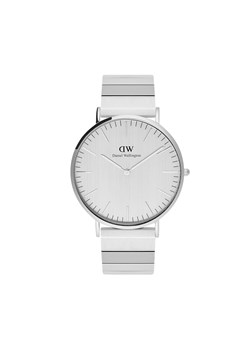 Zegarek Daniel Wellington DW00100775 Srebrny ze sklepu eobuwie.pl w kategorii Zegarki - zdjęcie 177394133