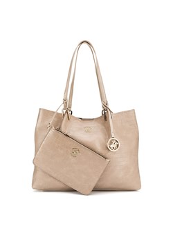 Torebka Beverly Hills Polo Club BHPC-W-01-A23 Beżowy ze sklepu eobuwie.pl w kategorii Torby Shopper bag - zdjęcie 177394654