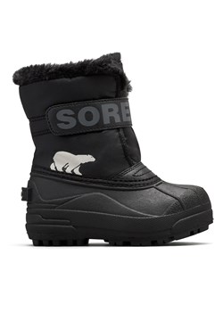 Śniegowce Sorel Snow Commander™ 2114101010 Czarny ze sklepu eobuwie.pl w kategorii Buty zimowe dziecięce - zdjęcie 177394910