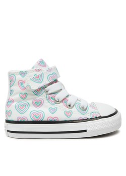 Trampki Converse Chuck Taylor All Star Hearts Easy-On A08379C Kolorowy ze sklepu eobuwie.pl w kategorii Trampki dziecięce - zdjęcie 177395071